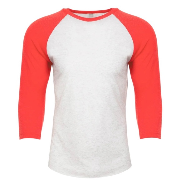 Men’s Tri-Blend 3/4 Raglan T-Shirt - Picture 1 of 4